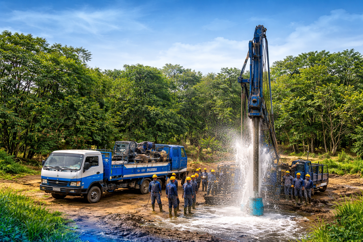 MBDCL borehole drilling rig